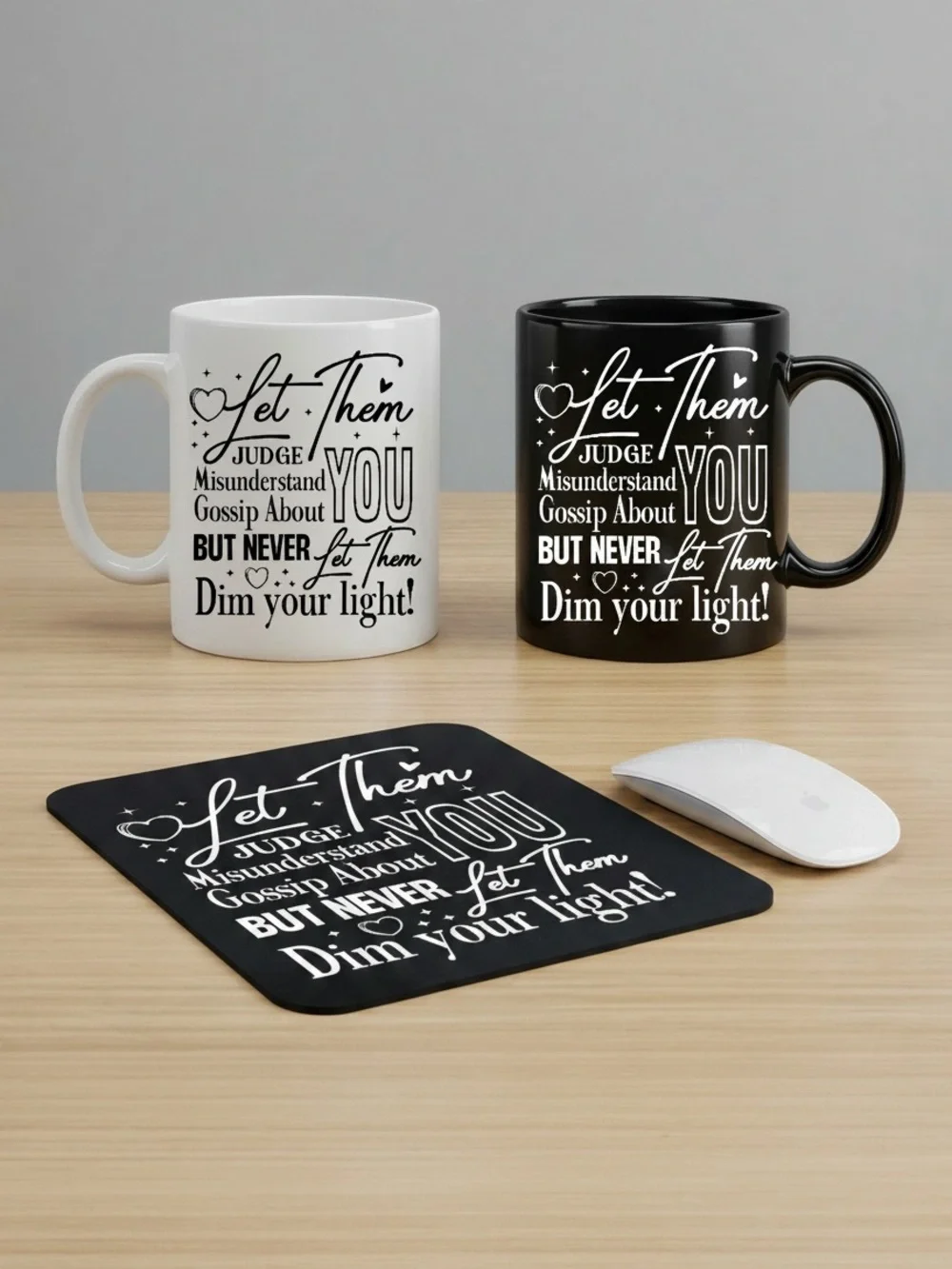Customized mouse Pad with your logo and QR code or pick a design from my closet